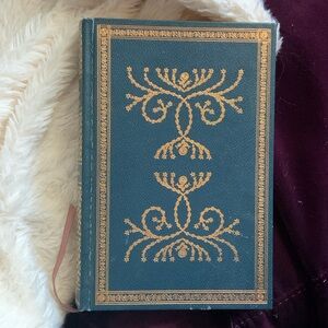 Green and Gold Decorative Book "Bullfinch's Mythology The Age of Fable"